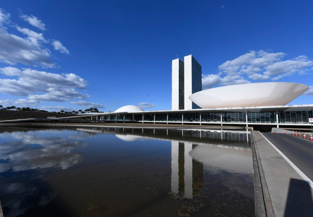 Foto da faixada do Congresso Nacional